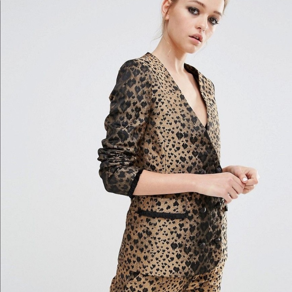 Sister Jane leopard blazer - NWT / never worn